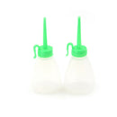 2Pcs Clear White Needle Nozzle Plastic Sewing Machine Oil Bottle 50Ml N ME