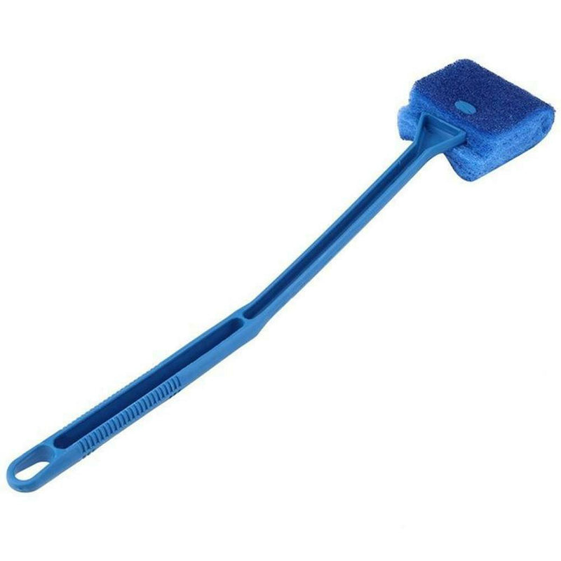 2Pc Aquarium Fish Tank Algae Cleaner Glass Plant Easy 2 Head Cleaning Brush