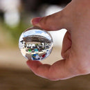 Transparent color Glass Crystal Ball Healing Sphere Photography Props ball  I2H5