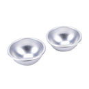 aluminium bad bombe formen bad fizzy kugel runde kugelformen 5,5*2,5c 3C