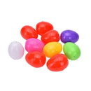 10x Count Unfilled Easter Plastic Eggs Party Favor Toys Filler Surpris XFG