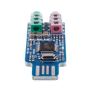 Free driver USB Sound Card CM108 USB Sound Card Chip Blue