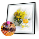 5D Full Round Drill Diamond Painting diy Flowers Needlework Decor (C1270)