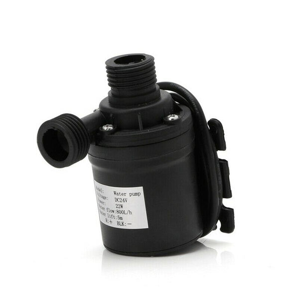 800L/H 5m DC 24V Solar Brushless Motor Water Circulation Water Pump Submers Q7B6