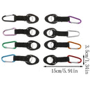 1 Pcs Water Bottle Holder Hook Strap Belt Buckle Carabiner Travel Camping HiA3C