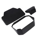 Set Black Sun Visor Instrument Panel and Rear Top Case Box Support Cushion