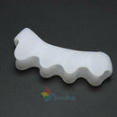 2x Gel Toe Separators Orthotics Stretchers Align Correct Overlapping Hammer Toes
