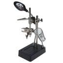 LED Light 2.5X 7.5X 10X Magnifier Helping Hand Auxiliary Clamp Alligator Cl
