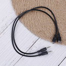 2pcs 3.5mm stereo male to micro USB male car AUX out cable for Android samsungOZ