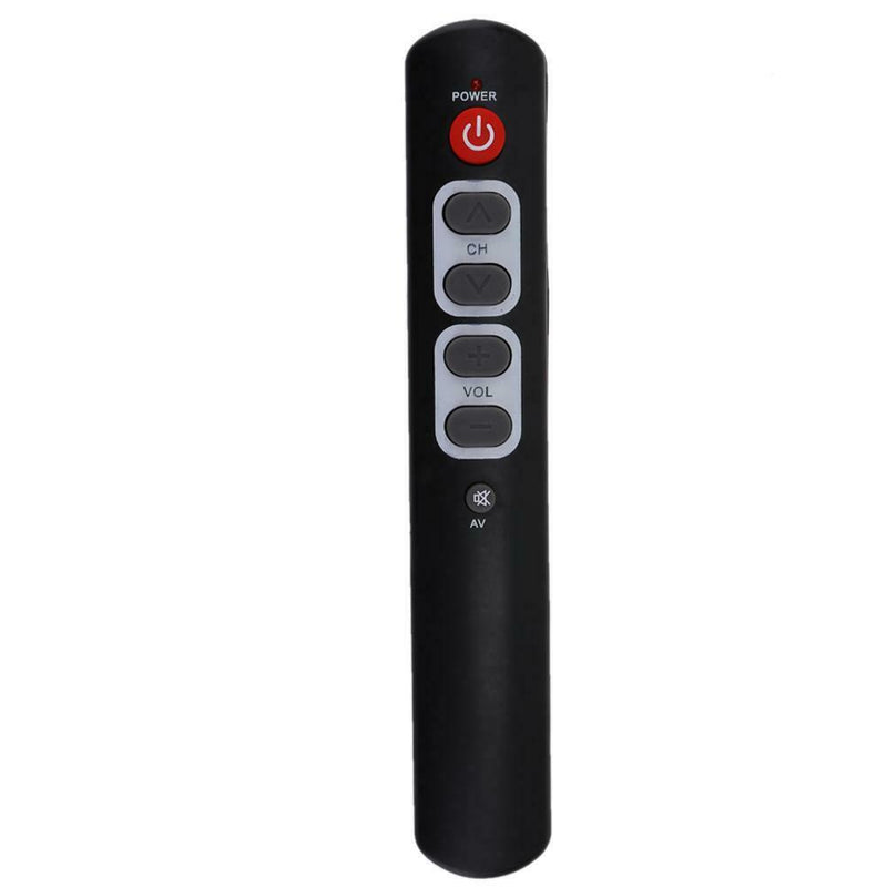 6-key Pure Learning Remote Control Replacement for TV STB/DVD/VCR/HIFI/DVB A