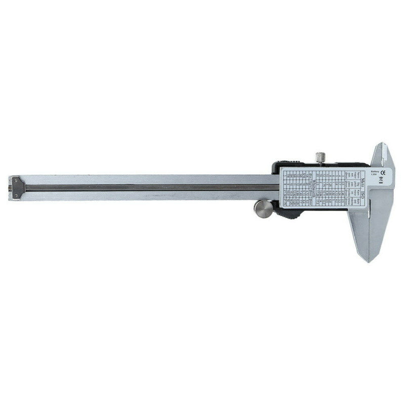 Digital Electronic Gauge Stainless Steel Vernier 150mm 6inch Caliper Micrometer