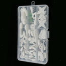 Kit 40 Pieces Hooks Sort Pictures Hanging Hats Clothes Bag Ornaments Home