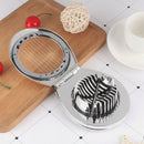 2 In 1 Stainless Steel Egg Slicer Eggs Cutting Slices and Wedges Egg Fruit  OZ