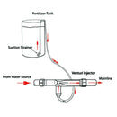 1/2 Garden Irrigation Device Venturi Fertilizer Injector Switch Water Tube  X5A3