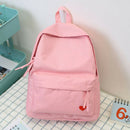 New High School Student Bag Female Canvas Backpack Girl Travel Large Capaci