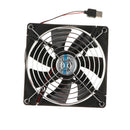 Cooling Fan 140 X 140 Mm USB Silent Fan For Xbox Router AV Cabinet
