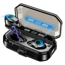 Mini T19 Sport 3000mAh Bluetooth 5.0  Earphone Headset With Flashlight