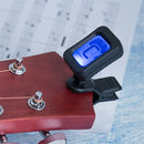 Digital Chromatic LCD Clip-On Electric Tuner Fits For Bass Guitar Ukulele Violin