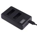 For Gopro HERO5 Black HERO 6 Black Battery / Dual LCD Battery Charger