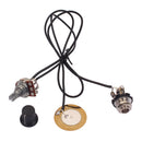 Pre-wired Piezo Guitar Pickup w/ Volume Control Knob for Cigar Box Guitar Parts