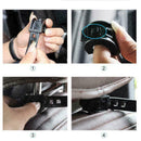 Folding Car Back Seat Table For Drink Food Cup Tray Stand Best Black Rack M X4E6
