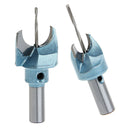 Steel Alloy Woodworking Router Bit Buddha Beads Ball Drill Bit Set 16mm&20mm