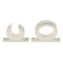 Aluminum Fishing Rod Rack Reel Storage for Boat Yacht - White