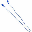 Blue Stretchy String Silicone Swim Ear Plugs w Storage Case O4W1