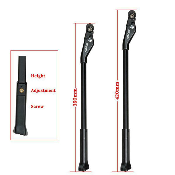 Anti-Slip Bike Kickstand Rear Side Stand for 26/27.5/29'' 700c Bicycle Park