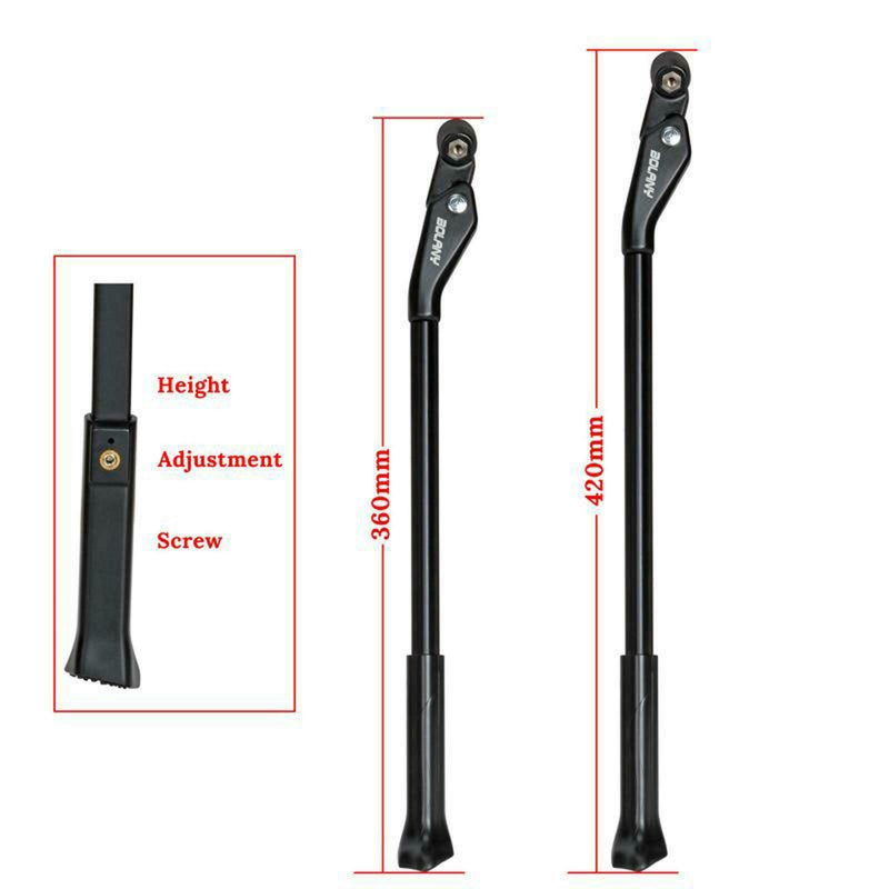 Anti-Slip Bike Kickstand Rear Side Stand for 26/27.5/29'' 700c Bicycle Park