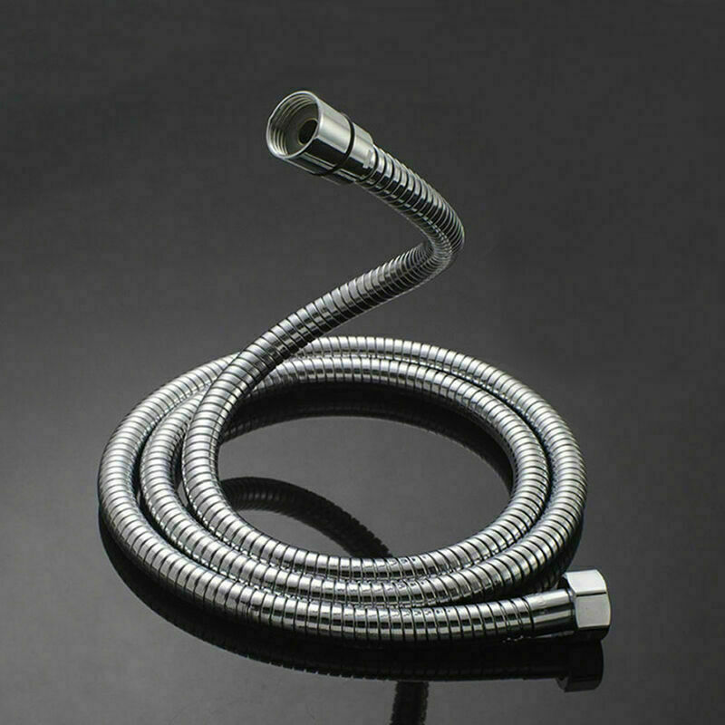 1.5m Steel Hand Held Flexible Bathroom Shower Hose New. O1M5 Wa Stainless S R4G0