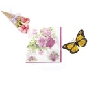 20x/bag flower Wedding Party 2ply Disposable 33cm Napkins wedding table decor 3c
