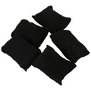 5 x Velvet Bracelet Watch Jewelry Display Pillow Black Y3M4