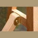 Small 11 inch Tabletop Wood Display Artist A-Frame Easel