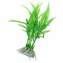 Fish Tank Aquarium Ornament Plants, Pack of 5pcs Green