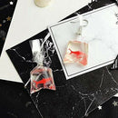 Funny Goldfish Earrings, Water Bag Shaped Dangle Hook Earrings Charm Jewelr