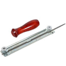 Chainsaw Saw Chain File Filing Sharpening with Wooden Holder 4.0/4.8/5.5mm