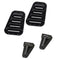 Black Intake Grille Cover & Engine Cover Hinge 4x for 1/10 TRX-4 RC Car Buggy