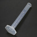 10 ml Transparent plastic graduated tube. U6F8