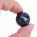 20mm Natural Lapis Lazuli Crystal Ball Healing Sphere DIY Home Office Decor A