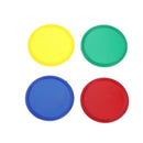 160 Pieces Unfinished Plastic Slices Round Disc Circle Pieces Ornaments for