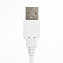1m 5V USB Power Cable 2 Pin USB 2.0 Male Cord Extension DIY with Switch A