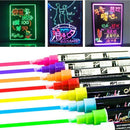 Chalk Markers Chalkboard Erasable Dustless Water-Based Non-Toxic Liquid Set Pens