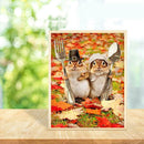 5D DIY Full Drill Diamond Painting Squirrel Cross Stitch Mosaic Craft Kits