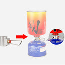 Camping Stove Cylinder Refill Adapter Gas Tank Vae Canister Convertor