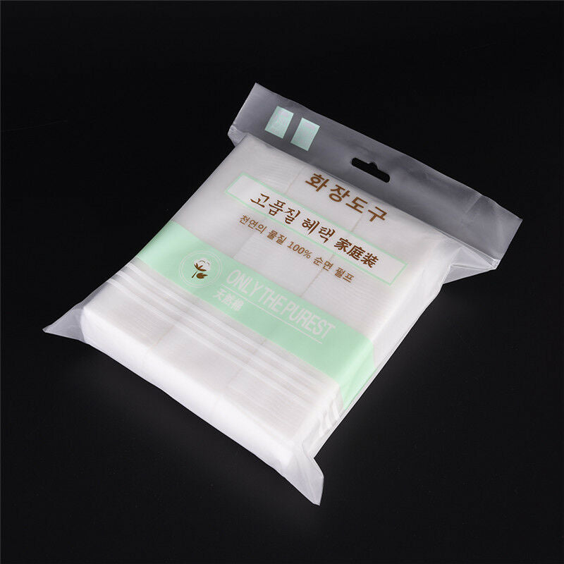 1200pcs Pure Cotton Pads Facial Makeup Cleaning Remover Cotton Puff Daily Too Cy