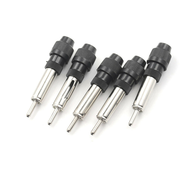5pcs Auto Car Radio Stereo Din Male Aerial Antenna Repair Connector Plug Bare BX