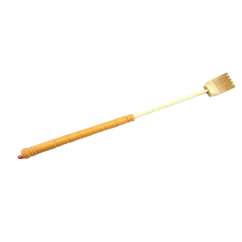 Bamboo Telescopic Back Scratcher Extendable Wooden Itch Handy Itching Massager