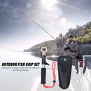 Outdoor Portable Stainless Steel Fishing Pliers Fish Grip Tackle Set w/ Bag