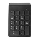 Wireless 2.4GHz 18 Keys Number Pad Numeric Keypad Keyboard for Laptop PC